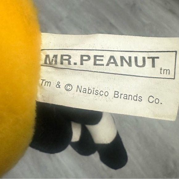 Vintage Nabisco Planters Mr Peanut Plush Stuffed Collectible Toy #Nostalgic - Picture 3 of 4